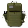 Mochila Tática 45L Personalização Sistema Molle Personalização de Mochila Tática Tecido Oxford 600D Personalização de Mochila Tática