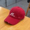 Gorra de Béisbol Rota Estilo Coreano Verano Nueva Llegada para Hombre y Mujer Calle Hip Hop Gorra con Letra G Muestra Rostro Pequeño Bordado Gorra de Lengua de Pato