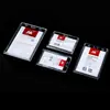 Tarjetas de Identificación con Nombre Cuidadosamente Seleccionadas, Tarjetas de Inserción Transparentes de Doble Cara, Insignias para Estación de Trabajo Estilo Horizontal y Vertical, Insignias de Empleado por Departamento de Empresa