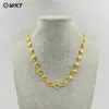 Wt-Jfn44 Pingente Personalizado Fofo de Estrela do Mar, Concha, Concha de Caracol, Estilo Praia, Textura de Latão, Colar Clavícula para Mulheres