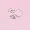 Placa de incienso repelente de mosquitos de moda personalizada clip para la oreja pendientes para mujer sin agujeros en las orejas pendientes de strass accesorios de joyería diy ventas directas de fábrica