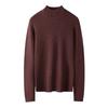 Suéter de Cachemira de Imitación de Alta Calidad 100% Cachemira para Mujer, Cuello Alto, Ajustado, de Moda, Estilo Urbano, Tejido de Punto para Otoño e Invierno
