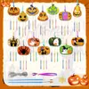 Juego de Carrillón de Viento de Otoño Transfronterizo Manualidades de Madera para Niños Colgantes de Carrillón de Viento de Animales Hechos a Mano para Niñas y Niños
