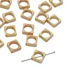 Cuentas Geométricas de Plástico Ccb para Pulsera Hecha a Mano DIY Cadena de Teléfono Móvil Accesorios de Joyería Sueltos Cuentas Ccb de 12 mm