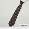 Camisa para Mujer con Rayas Decorativas Estilo Estudiante [Envío Rápido] Corbata Jk Estilo Academia Retro Hecho a Mano Accesorios Dk para Hombre Modernos