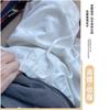 Pantalones Cortos Deportivos Blancos de Algodón y Lino para Mujer Verano 2025 Nuevos Cintura Elástica Cordón Pantalones Cortos Ajustados Pierna Ancha Longitud Rodilla Pequeños