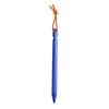 Tenda ao ar livre Canopy Ground Nail liga de alumínio Camping Tenda triangular prego com corda Nail Camping Parts