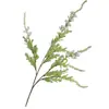Flor de imitación 5 cabezas hierba ryang decoración nórdica para el hogar planta falsa ramo de novia al por mayor adornos florales falsos