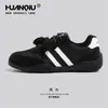 Zapatos de Entrenamiento Globales Negros Alemanes para Mujer 2026 Verano Nuevos Zapatos Planos de Ballet Transpirables Suela Gruesa Muy Gruesa Versátiles Zapatos Deportivos