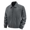 Chaqueta de Vuelo para Hombre Primavera y Otoño Nueva Tendencia Estilo Hong Kong Cuello Alto Resistente al Viento Juvenil Casual Versátil Chaqueta de Trabajo para Hombre