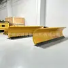 Pá de neve veicular para picapes e caminhões-pipa, pá de neve veicular de alta eficiência para veículos de saneamento