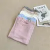 Sensación Fresca~Camiseta de Manga Corta Suave de Lana Lyocell, Camisa Casual Rosa Suave Estilo Mascarilla, Top Ligero para Mujer