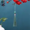 Venda Direta do Fabricante: Contas com Borla de 8cm com Tampa, Pen Drive USB, Acessórios Hanfu, Decorações para Bolsas e Marcadores de Página, Pingentes Artesanais DIY