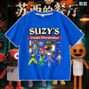 Nueva camiseta de manga corta para niños Suzys Restaurant, top de moda