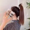 Otoño e Invierno colorido coleta alta cuerda para el cabello 2023 nueva goma de alta gama lazo para el cabello femenino cuerda alta elástica duradera banda para el cabello