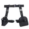 Conjunto de Coldre Tático para Perna Esquerda e Direita, Conjunto de Três Peças de Coldre de Perna Multifuncional, Coldre de Cintura Combinado, Coldre de Perna de Saque Rápido Cs, Porta-Carregador Camuflado