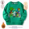 Nueva Ropa de Merchandising Sprunki Rhythm Box Sudadera Infantil Otoño e Invierno Algodón Polar Niños y Niñas Tops Tendencia 7