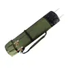 Bolsa de Pesca Cilíndrica Verde Militar para Exterior Multifuncional Bolsa para Vara de Pesca Bolsa de Armazenamento para Equipamentos de Pesca de Vara Marinha