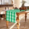 Novo item quente transfronteiriço Dia de São Patrício caminhão Trevo toalha de mesa decoração de casa impressão em tecido jogo americano de mesa