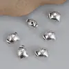Plata de ley S925 accesorios de pez pequeño accesorios vintage retro agujero vertical brillante accesorios de pez gordo lindo materiales hechos a mano DIY