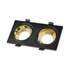 Foco empotrable GU10 transfronterizo con recorte de 80 mm, sin luz principal, adecuado para dormitorio, pasillo, tienda, sala de exposiciones, foco minimalista estilo americano