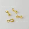 Paquete de 14k Oro Arena Color Fuerte Retiene Fulu Hebilla Clip Colgante Mariposa Hebilla Melón Accesorios Accesorios para Joyería DIY