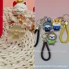 Colgante de Oro Puro 999 Flor Girasol Dorado Serie Zootopia Cordón Promoción de Transmisión en Vivo de Tiktok