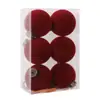 Shengyuan Nova Árvore de Natal Veludo Bola de Natal Enfeites Conjunto de Decoração de Natal Enfeites Decorativos de Natal