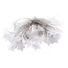 Cadena de Luces LED de Gipsofila Estrella Pentagrama Alimentada por Batería Luces de Colores para Decoración de Boda Dormitorio Decoración Festiva Navidad