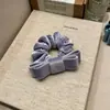 Goma para el Cabello de Terciopelo de Alta Calidad Estilo Coreano con Doble Lazo para Mujer, Cuerda para el Cabello de Gama Alta, Accesorio para el Cabello para Peinados Recogidos