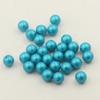 Austria Shijia 5818-2029 Perla Azul Verde Oscuro de Medio Agujero Accesorios de Cuentas para Pendientes Pulsera Collar Colgante DIY