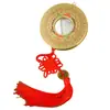 Colgante de Puerta para el Hogar de Latón al por Mayor Espejo Convexo y Cóncavo Bagua Espejo Bagua de Cobre Brújula Colgante de Ventana Espejo Bagua Jiugong