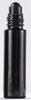 Transfronteiriço em estoque 10ml brilhante preto vidro rolo esfera garrafa essência óleo garrafa perfume grânulo garrafa olho creme garrafa lábio óleo dividido em garrafas