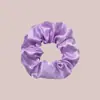 Scrunchies de tecido acetinado de 40 cores, transfronteiriços europeus e americanos, elásticos de cabelo Amazon, faixas elásticas, acessórios de cabelo da moda