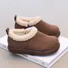 Zapatos de Algodón para Niñas Zapatos Birkenstock para Niños 2026 Estilo Nuevo Niños Grandes Invierno Aterciopelado Espeso Zapatos de Piel Botas de Nieve Cálidas