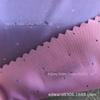 Tecido jacquard stretch puro poliéster duas cores sarja fina estampa ideia xadrez tingido com fio de prata antiestático forro de mola sub-fiado