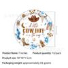 Traje de Vajilla de Fiesta de Mezclilla para Hombre Fiesta de Cumpleaños Plato de Papel Servilleta de Papel Mantel Decoraciones para Fiesta Temática del Salvaje Oeste