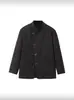 Traje de hombre estilo chino nuevo transfronterizo con cuello mao para primavera y otoño, Abrigo Zhongshan abotonado estilo chino, Blazer elegante de alta gama