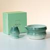 Exclusivo Transfronterizo Tazón Japonés de Matcha con Pico de Amazon Juego de Accesorios para Juego de Té Soporte para Batidor de Té Ceremonia del Té Japonesa