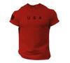 Amazon 2022 novo comércio exterior estação independente europeia e americana camiseta estampada com padrão de desejo top masculino casual solto