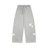 Pantalones casuales de lunares con estampado de alas estilo americano para mujer, nuevo otoño 2026, holgados, casuales, versátiles, pantalones de pierna ancha que estilizan