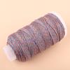 Rollo Grande de Hilo de Algodón Retorcido a Mano para Manualidades DIY, Adecuado para Tejer Collares y Pulseras durante el Festival de Medio Otoño, Hilo de Degradado Multicolor