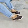 Pantuflas de algodón de invierno 2023 para hombre, talón de bolsa, impermeables, cálidas, de suela gruesa, forradas de vellón, para interior, de cuero, zapatos de algodón para el hogar, zapatos de felpa para mujer