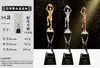 Troféu de Cristal Personalizado de Basquete para Jogos Esportivos de Alunos Escolares, Medalhas de Campeão e Vice-Campeão de Streetball FMVP