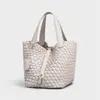 Bolso de mujer tejido modelo nuevo 2026, bolso de mano para mujer, bolsa tipo cesta tote, bolso cubo, bolso de hombro y cruzado para el día a día