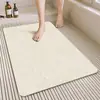 Alfombrilla de Piso de Anillo de Seda para Baño Doméstico Simple Moderna Antideslizante Anti-Caída Alfombrilla de Piso para Baño de Inodoro con Fugas Huecas Alfombrilla para Pies