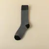 Medias de rizo de invierno engrosadas y alargadas a juego para hombre serie cálida medias de rizo calcetines a prueba de frío