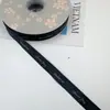 Huaying Cintas con Hilo de Letras Inglesas Ramo de Flores de Cinta Empaque de Regalo para Pastel Cinta Cinta Floral Cinta