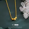 Vietnam Sha Jin Olho de Gato Corrente Chopin Universal Simples Versátil Personalidade Toque de Luxo Colar para Namorada