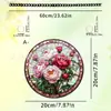 Modelo Novo Transfronteiriço Linda Borboleta Roxa Filme Colorido Acrílico 2D Decoração Colorida Deslumbrante para Janela Decoração de Varanda Adereços